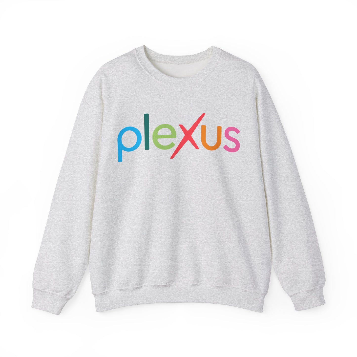 "Plexus" in Multicolor Women's Crewneck Sweatshirt