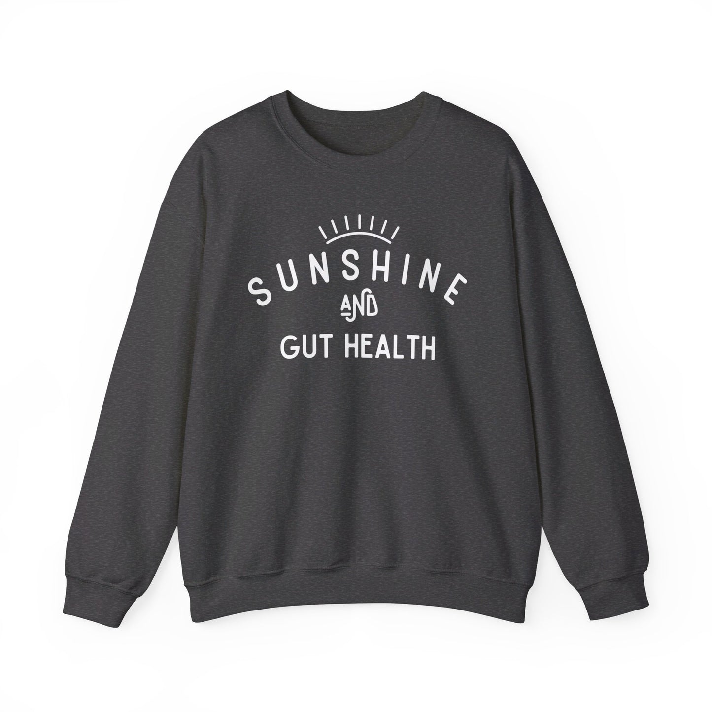 "Sunshine And Gut Health" Women's Crewneck Sweatshirt