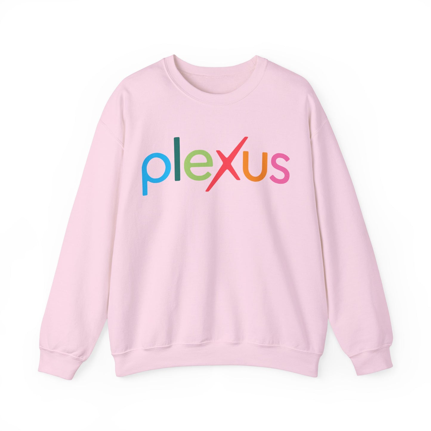 "Plexus" in Multicolor Women's Crewneck Sweatshirt