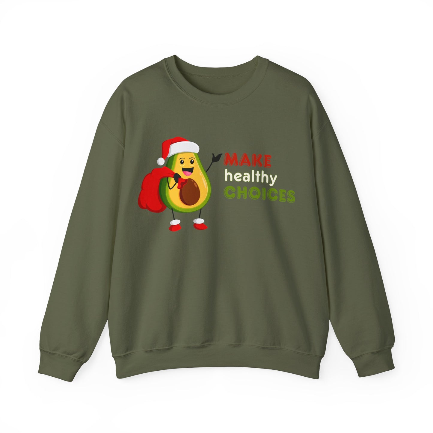 "Make Healthy Choices" Women's Crewneck Sweatshirt