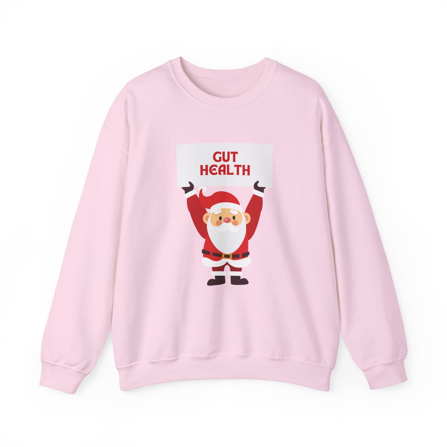 "Santa Says Gut Health" Women's Crewneck Sweatshirt