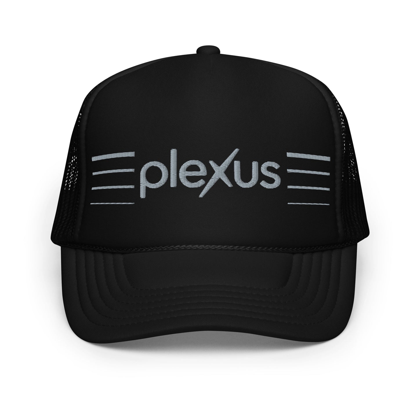 "Plexus" Embroidered Foam Trucker Hat