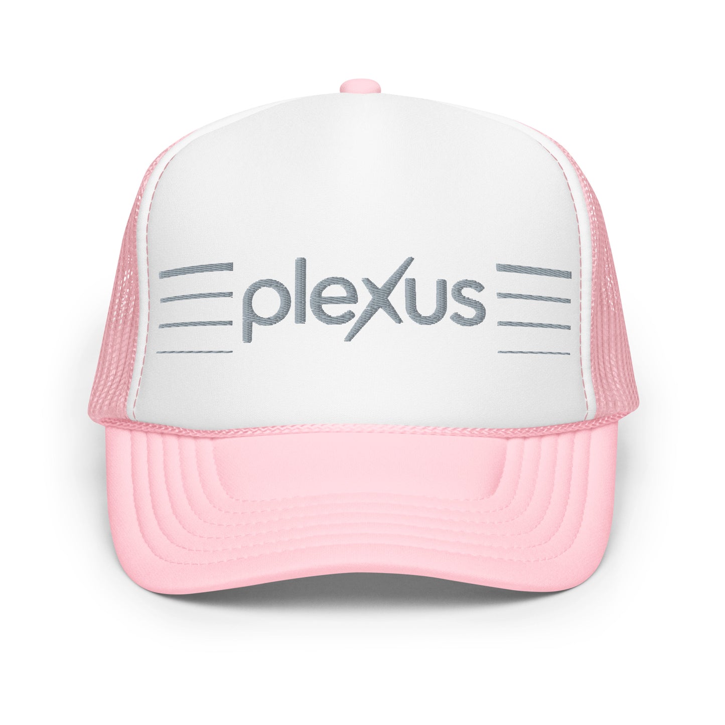 "Plexus" Embroidered Foam Trucker Hat