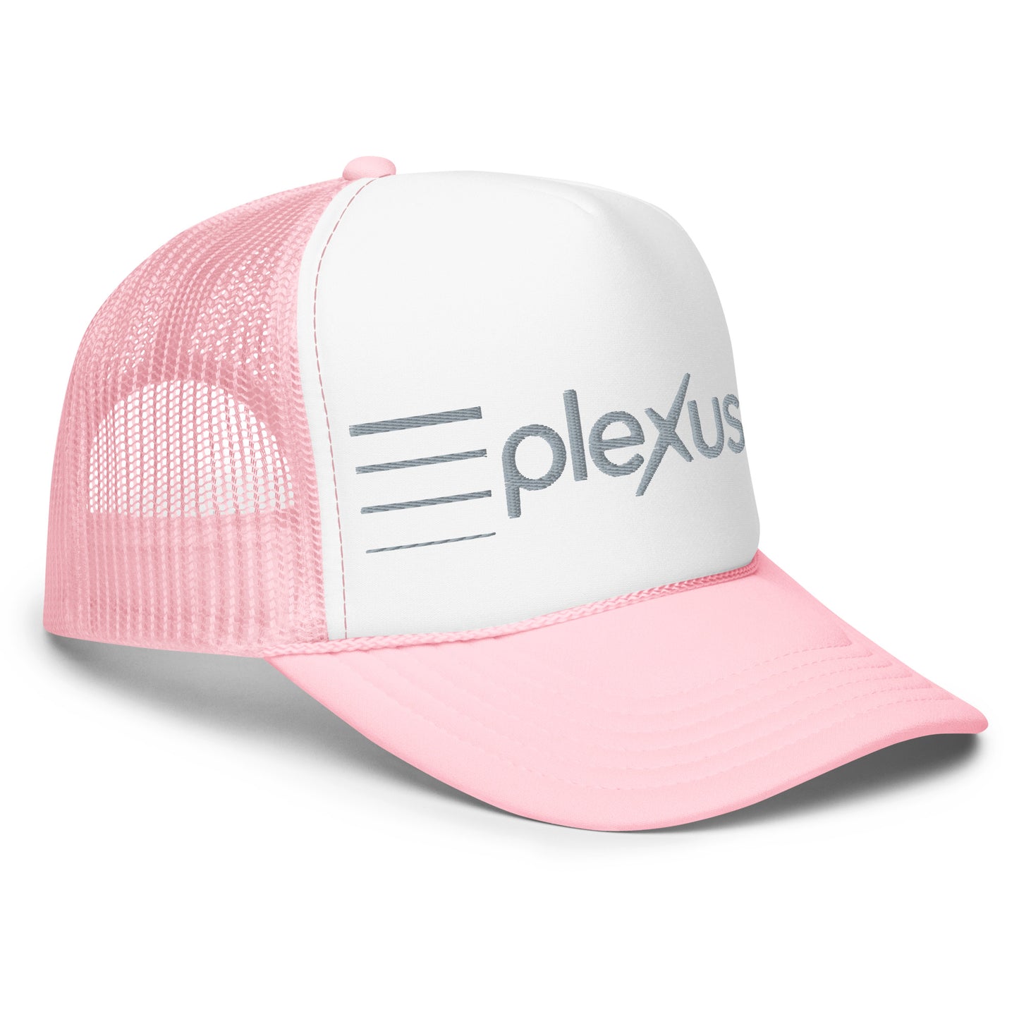 "Plexus" Embroidered Foam Trucker Hat