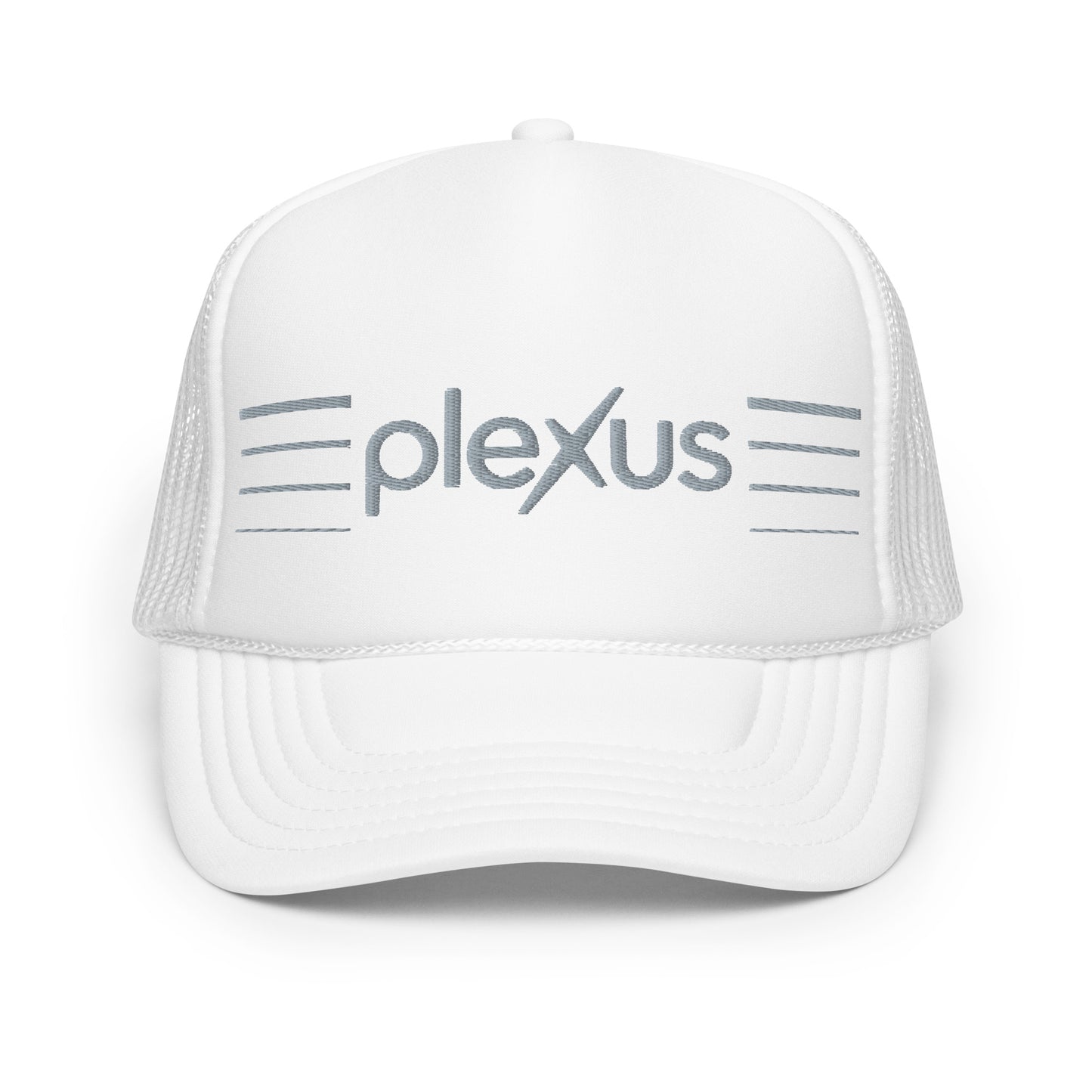 "Plexus" Embroidered Foam Trucker Hat