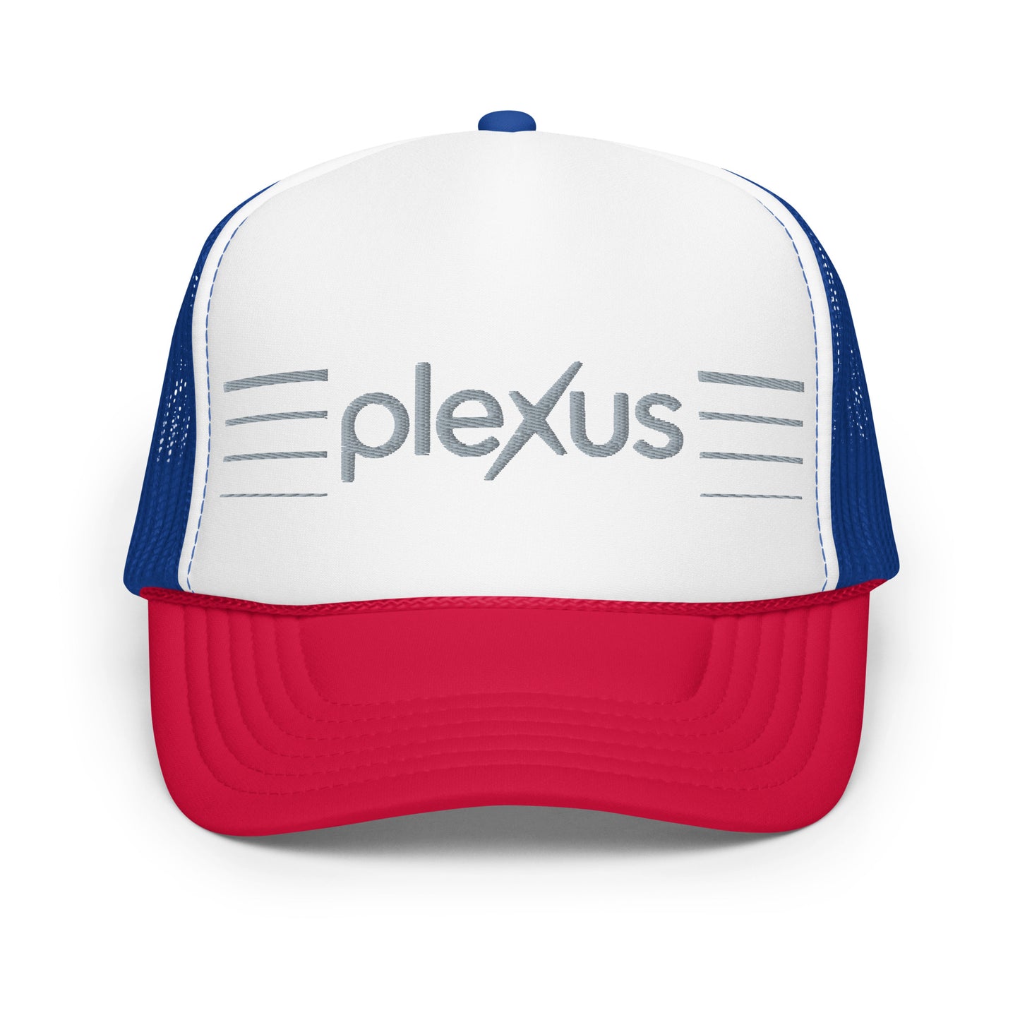 "Plexus" Embroidered Foam Trucker Hat