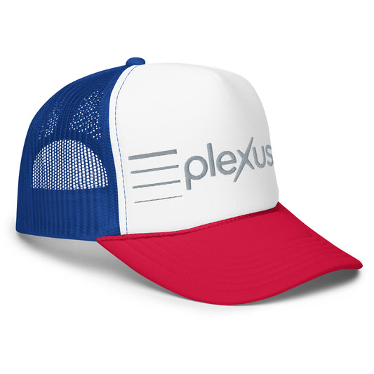 "Plexus" Embroidered Foam Trucker Hat