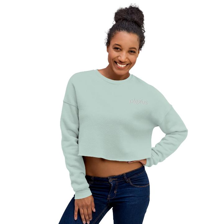 plexus swag cropped sweatshirt