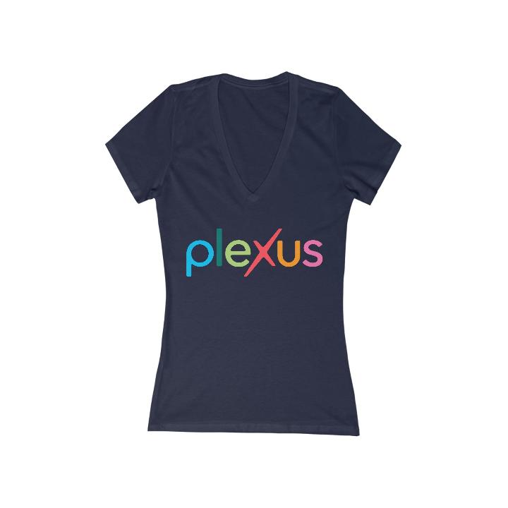 plexus swag navy v-neck