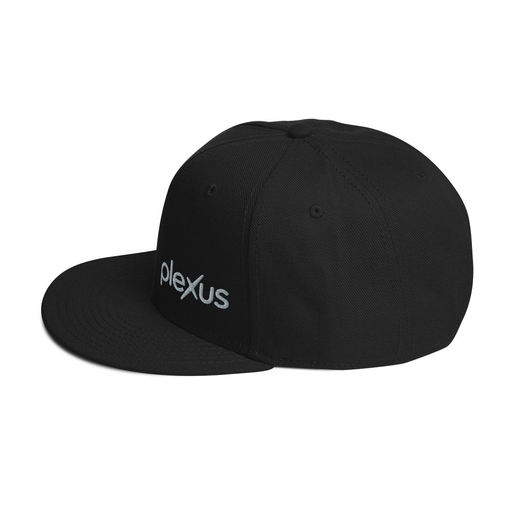 "Plexus" Embroidered Snapback Hat