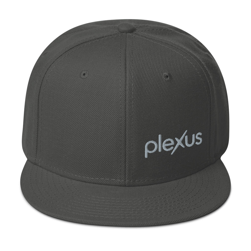 "Plexus" Embroidered Snapback Hat