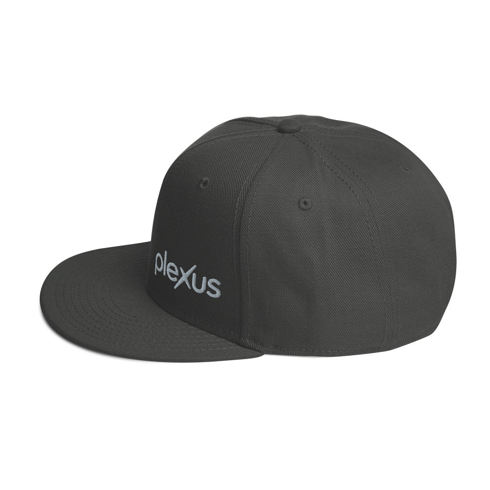 "Plexus" Embroidered Snapback Hat