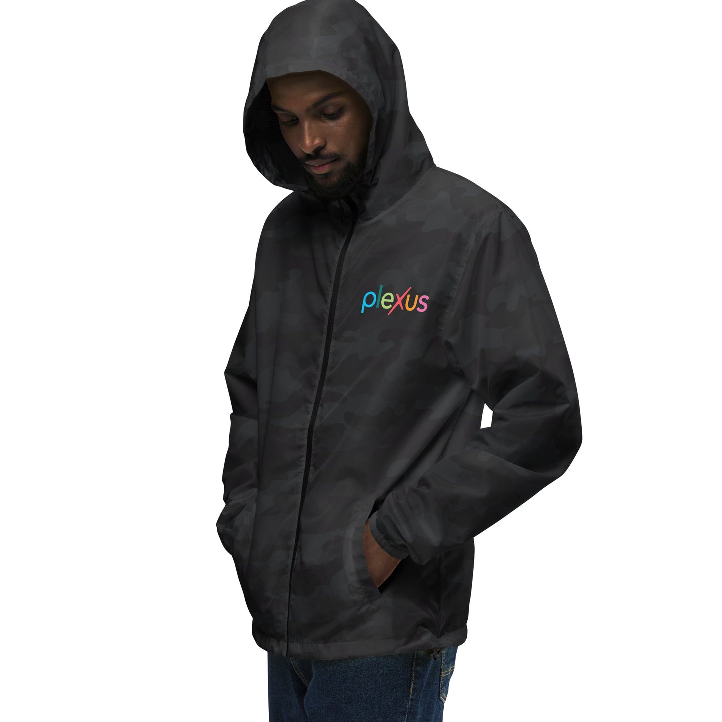 "Plexus" Ultra Lightweight Zip Up Windbreaker