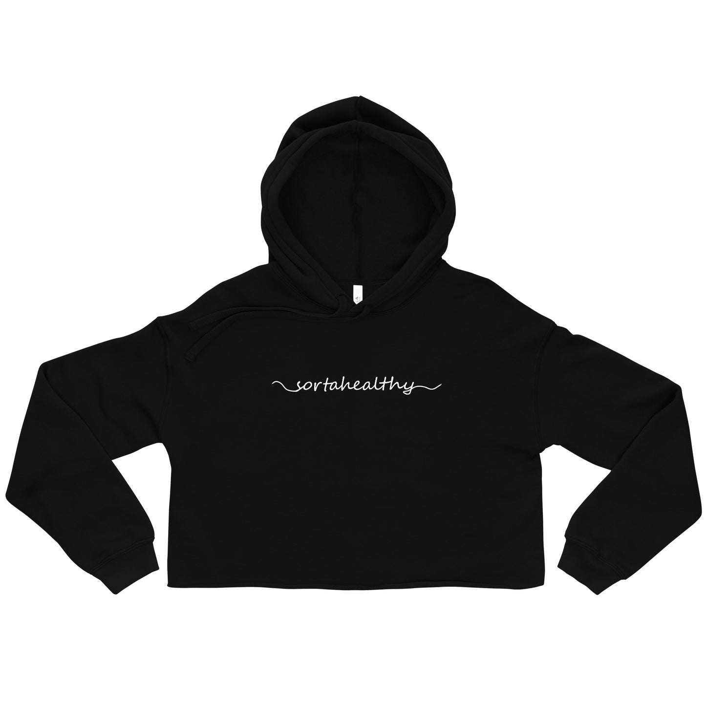 "Sortahealthy" Women's Crop Hoodie