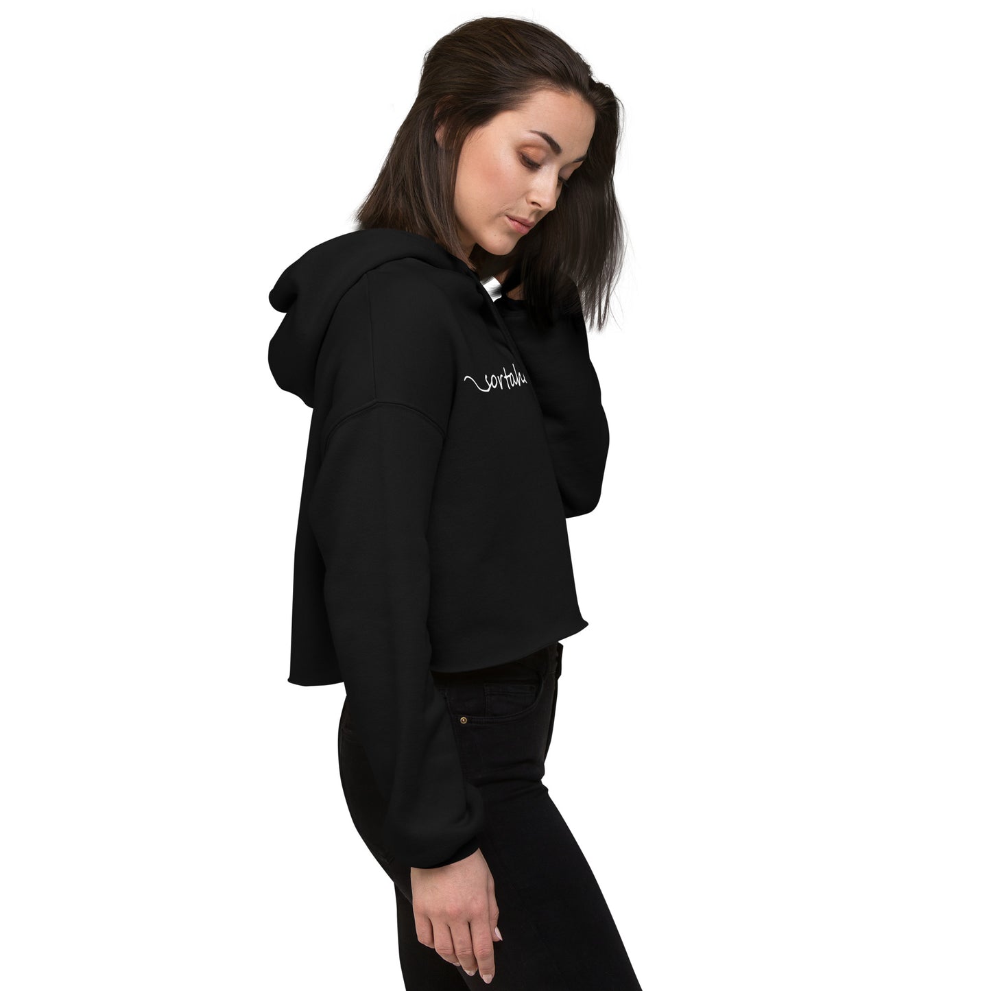 "Sortahealthy" Women's Crop Hoodie